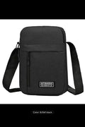 Men's Bag, Available in Single Shoulder or Cross-Body Design, Suitable for Daily Use During School. Made of Nylon Material.